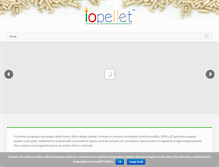 Tablet Screenshot of iopellet.com
